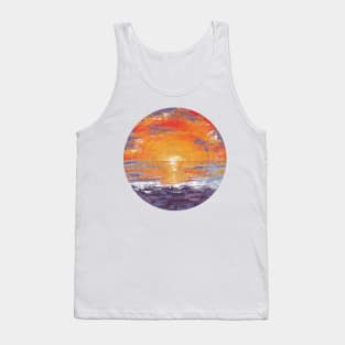 Sunset Seascape Tank Top